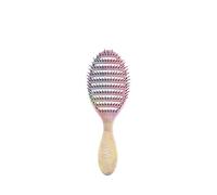 WetBrush Speed Dry Detangler with Heat Resistant Heatflex Bristles and Open Vent Design to Dry Hair Faster, Wet Brush Detangler Is Gentle on Hair, For All Hair Types, Colour Wash Collection, Stripes