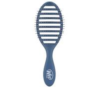 WetBrush Speed Dry Detangler with Heatflex Heatflex Bristles and Open Design to Dry Hair Faster, for All Hair Types, Elemental Blue