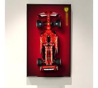 WETCEAOM Display Wallboard Compatible with Lego F1 Technic SF-24 42207 Display Frame, Gift Ideas Compatible with F1 Car Wall Mount Lover, 19.7X 31.5in (Model not Included!)