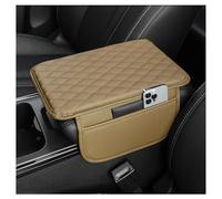 WETCL Car Armrest Cover for Ford Transit Connect Custom Windstar, Protection Middle Console Cover Anti-Slip Waterproof Car Armrest Box Pad Accessories,Beige