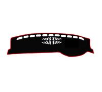 WETCL Car Dashboard Mat for VW Volkswagen Passat B8 2015-2020 2021 2022, Dash Cover Mat Anti-Slip Dash Mat Dashboard Cover Instrument Panel Carpets Car Accessories,Right Hand Drive-Red