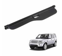WETCL Car Rear Trunk Cargo Cover for Land Rover LR4 Discovery 4 2010-2015, Auto Luggage Cargo Shield Cover Retractable Boot Shelves Shield Panel Accessories,Black