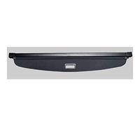 WETCL Car Rear Trunk Cargo Cover for VW TOURAN 2006-2014 2015, Auto Luggage Cargo Shield Cover Retractable Boot Shelves Shield Panel Accessories,Black