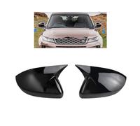 WETCL Door Wing Mirror Cover for RANGE ROVER Evoque 2012-2024, Rearview Side Mirror Covers Weatherproof Durable Side Mirror Cap Car Accessories,Black