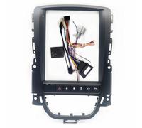 WETCL Navigation Frame for Automotive for Buick Excelle GT XT 2006-2014 9.7", Anti-collision Screen Radio Fascias Panel Frame Car Navigation Modification Box,With push-button start