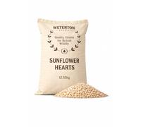 Weterton Feeds 12.5kg Sunflower Hearts for Wild Birds- Premium Grade (12.5kg)