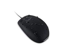WetKeys Waterproof Professional-Grade Mouse w/Touchpad-Scroll (USB) (Black)