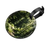 Wetlands Tear-Resistant Luggage Tag with Concealed Information Card