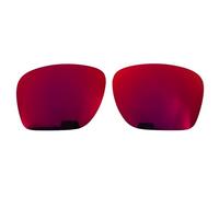 Wetnenss Replacement for Oakley Sylas OO9448 57mm Sunglass/1.5mm polarized/easy to install (dark red)