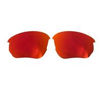 Wetnenss Replacement Lenses for Oakley Flak Beta OO9363 Sunglasses/1.5mm polarized/easy to install (brown) (red)