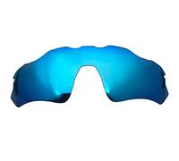 Wetnenss Replacement Lenses for Oakley Radar EV Path OO9208 Sunglasses/1.5mm polarized/easy to install (same ice blue)