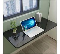 WETOBO Folding Wall-mounted Drop-leaf Table Folding Table Kitchen Storage Shelf Storage Desk Collapsible Wall Floating Desks For Small Spaces (Size : 80 * 50cm)