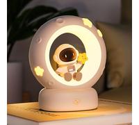 Wetry Kids Night Light Astronaut, Rechargeable Bedside Lamp, Baby Boy Gifts
