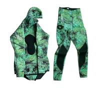 wetsuit men 3.0MM Camo Wetsuit 2 Piece Set for Diving Fishing Spearfishing(MY073,L)