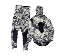 wetsuit men 3.0MM Camo Wetsuit 2 Piece Set for Diving Fishing Spearfishing(MY074,S)