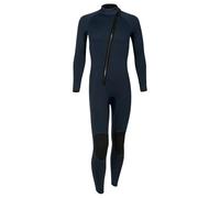 wetsuit men Mens 3mm Neoprene One-Piece Thermal Wetsuit Long Sleeve Front Zipper Swim Beach Jumpsuit for Swimming Surfing Snorkeling Diving(Dark Blue,XXL)