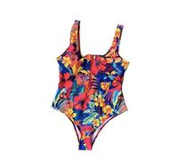 Wetsuit Women Front Zip Up Backless One Piece Swimsuit Beach Swimwear One-piece Swimming Suit For Women Summer Trend Beachwear(Color 04,XL)