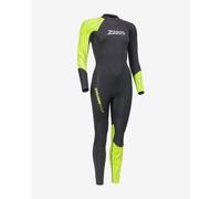 Wetsuit Zoggs Explorer Tour FS black yellow woman - XL