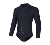 Wetsuits 3MM Neoprene Hooded Wetsuit Men Two Pieces Separate Set Diving Suit Scuba Spearfishing(Front open top,XXL)