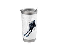 Wetsuits are Self Cleaning Funny Scuba Diving Stainless Steel Insulated Tumbler