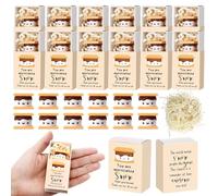 Wettarn 12 Sets Employee Appreciation Gifts S'more Marshmallow with Box Graduation Positive Inspirational Puns You Are Appreciated Smore Thank You Gifts for Coworkers Staff Team Teacher Nurse Group