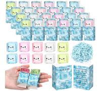 Wettarn 24 Sets Positive Gifts Ice Cube Stress Balls with Support Gift Boxes Appreciation Party Favors for Employee Coworker Friends Office Inspirational Relief Fidget Toys