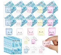 Wettarn 30 Sets First Day of School Ice Block Gifts Inspirational Ice Block Stress Balls with Support Card Positive Stress Relief Back to School Appreciation Gift for Teacher Student Employee Coworker