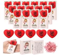 Wettarn 36 Sets Positive Christian Gifts Jesus Stress Balls with Support Gift Boxes Religious Party Favors for Employee Coworker Friends Office Church Relief Toys Desk Decor