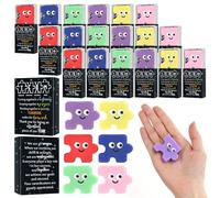 Wettarn 96 Sets Employee Appreciation Gifts Team Puzzle Piece Stress Balls Bulk with Thank You Gift Boxes Inspirational Party Favors for Team Building Recognition Christmas Birthday Desk Decor