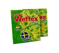 Wettex The Original Dishcloth Swedish superabsorbent Sponge Cloth 10 ct (Pack of 2)