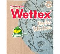 Wettex The Original Swedish Dishcloths for Kitchen 10 Pack Super Absorbent Sponges Kitchen Dishcloth - Replace Paper Towels - Modern Limited Edition