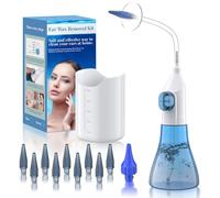 WEUANY Ear Wax Removal, Ear Cleaner, Ear Wax Removal Kit, Ear Wax Removal Tool, Manual Ear Irrigation Flushing System, Ear Cleaning Kit for Adults & Kids