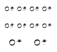 WeudYWwfu 10sets Feed Separation Pickup Roller Rubber Tire Compatible With Printer Supplies ET2861 ET2812 ET2815 ET4800 ET2810 ET2865 ET2950 ET2950U ET2830