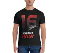weUGHe2ND3 Charles Leclerc Essential T-Shirt Oversized t Shirts for Men Plain t Shirts Men New Edition t Shirt Black