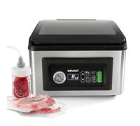 Wevac Chamber Vacuum Sealer, 12” Seal Bar, Auto Vacuum Time, Deep Chamber with Easy-Clean Design, Commercial-Grade for Meats, Liquids, Soups, Sous Vide & Mason Jars, CV12 Pro