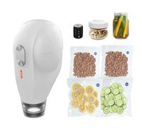 Wevac Vacuum Sealer Kit for Mason Jars, Bags, and Wine Bottles, ideal for food storage, beverage saver, meal prep, pickling and preserving