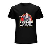 We've Got Dodgson Here T-Shirt t Shirts for Men Mens Graphic t-Shirts Anime Men Clothing Short Sleeve tee Black M