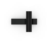 Wever & Ducré Lighting WEVER & DUCRÉ Ceno 2.0 LED wall lamp, black, 2,700 K, 2-bulb
