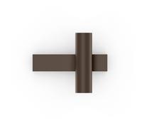 Wever & Ducré Lighting WEVER & DUCRÉ Ceno 2.0 LED wall lamp, bronze, 2,700 K, 2-bulb