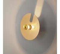 Wever & Ducré Lighting WEVER & DUCRÉ Mirro 1.0 wall 30cm black/gold