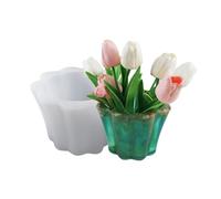 Wevere Pot Silicone Mould Flowers Vase Storage Box Gypsum Concrete Mould Candle Holder Crystal Epoxy Resin Mould