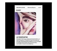 (WEVERSE ALBUMS Ver.) LE SSERAFIM EASY 3rd Mini Album (A Ver+1ea Store Gift Photo Card) K-POP SEALED