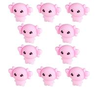 WEWAYSMILE 10Pcs 3D Axolotl Silicone Beads for Kaychain Making Animal Silicone Focal Beads for Pens Bracelets Necklace DIY Crafts Jewelry Making