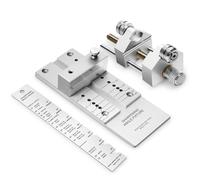 WEWEAL Chisel Sharpening Jig, Precise Honing Guide System, Adjustable Angle Gauge and Angle Fixer, Fine Tool for Woodworking Chisels and Airplanes (5/32" - 3.5")