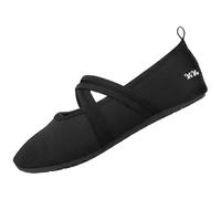 WeWee® Women's Barefoot Shoes [Size 35-43] with Supportive Band for Perfect Hold I Feather-Light & Flexible Barefoot Shoes Women Outdoor for Free Feet, Black cross., 2/3 UK