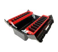 WEWLINE Tool Box Organizer 18.5" Tool Storage with Adjustable Compartment Portable Toolbox with Handle Perfect for Home Office Garge