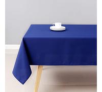 Wewoch Royal Blue Rectangle Tablecloth Wrinkle Resistant Washable Fabric Table Cloth for Dining,Kitchen, Parties Weddings and Outdoor Use 60 Inch by 120 Inch