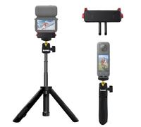 WEWOGA OSMO NANO 30CM Tripod Stand with Magnetic Quick Release Adapter Mount compatible for DJI Osmo Nano, 360°Rotation Handheld Selfie Stick with 1/4’’ compatible for Insta360 X5-X, for Desktop Vlog