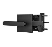WEWORTH Double Side Gate Latch, Heavy Duty Left Swinging Door Latch Gate Hardware for Outdoor Fence, Wooden Gates, Pool Gate, Garden