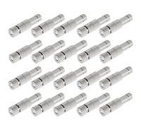 Wexecon 20pcs Brass Mister Nozzles, 6mm Misting Nozzles for Outdoor Cooling System, Landscaping, Air Humidification, Greenhouse Irrigation (with Filter, 0.012"/0.3mm Orifice)